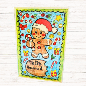 Tarjeta Navidad Michín